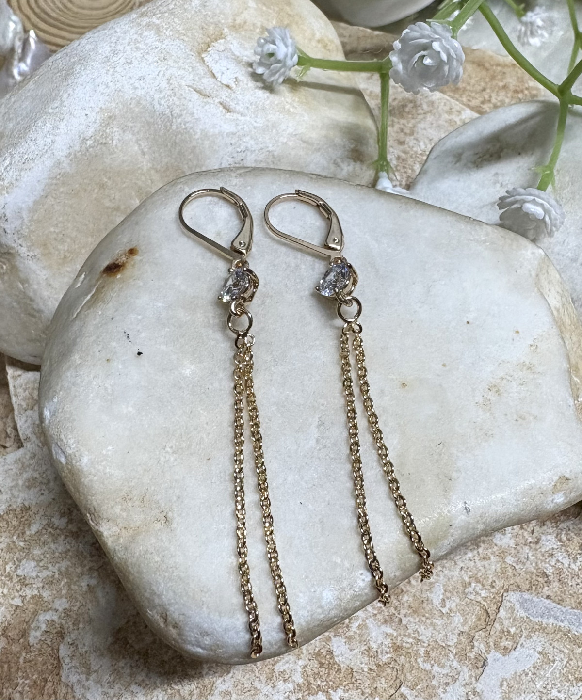 עגילי גולדפילד תליון שרשרת