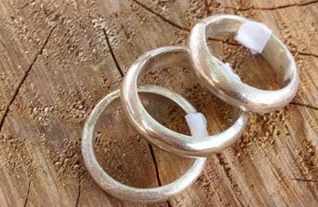 טבעת כסף 925 עבודת יד