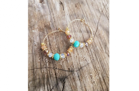 עגילי ציפוי חישוק