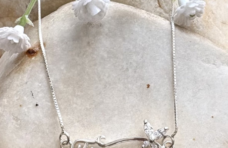 שרשרת כסף  925 Forever (לעד)