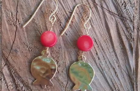 עגילי גולדפילד נופלים