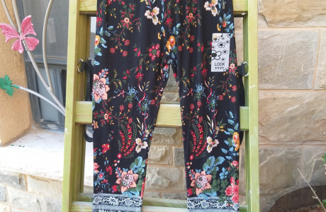 טייץ דפוס אתני צבעוני